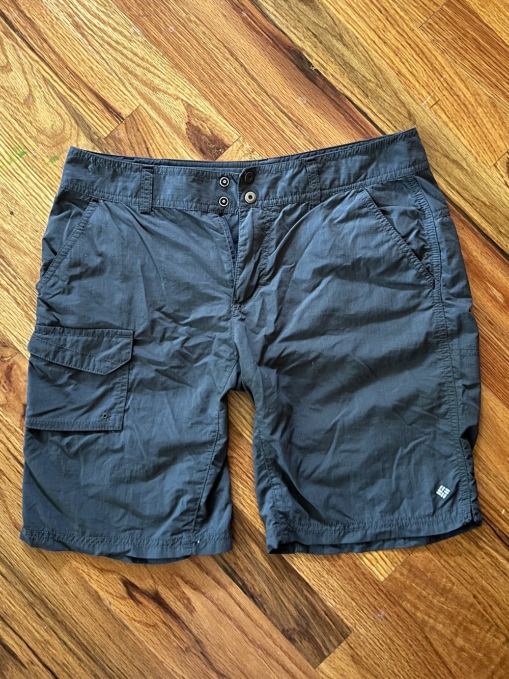 Columbia Women's Gray Cargo Shorts
